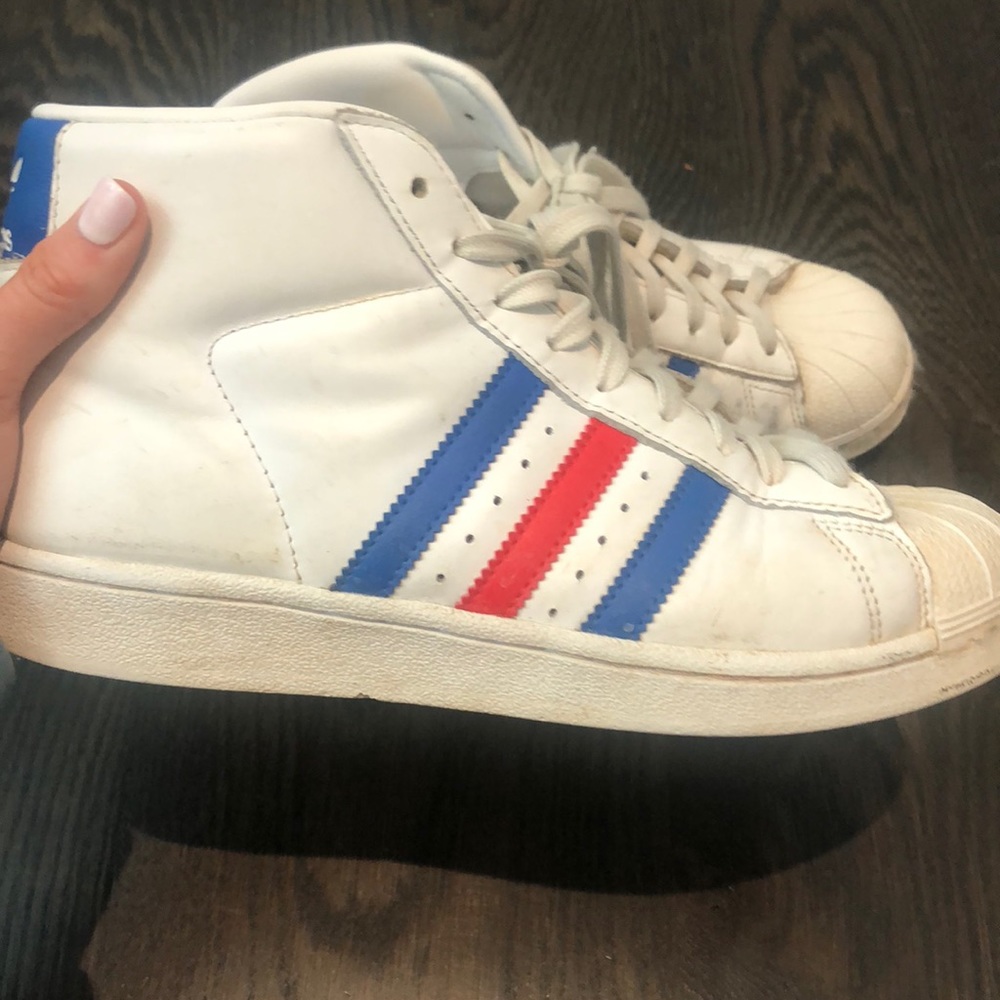 Vintage adidas high tops